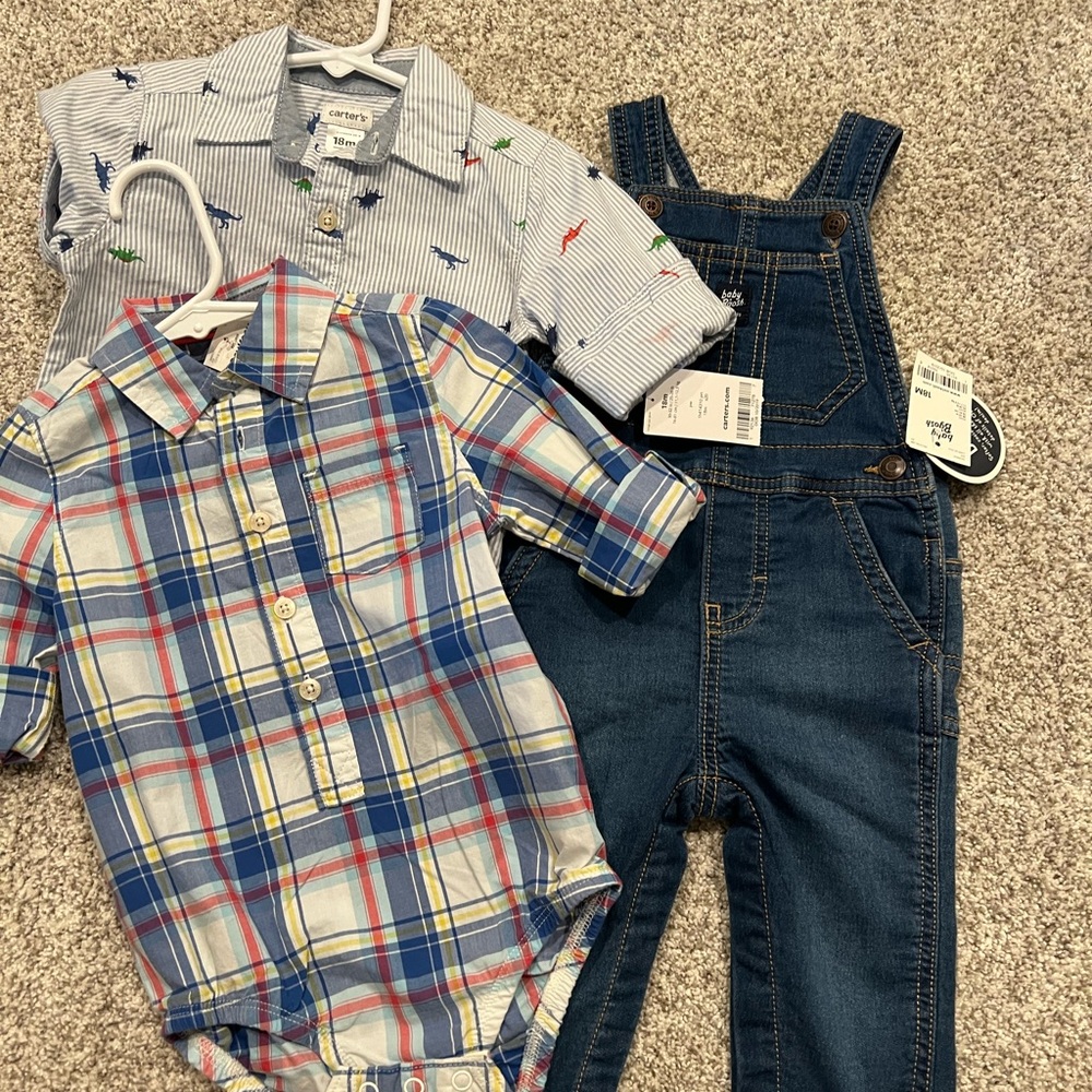 NWT Baby Overalls Outfit